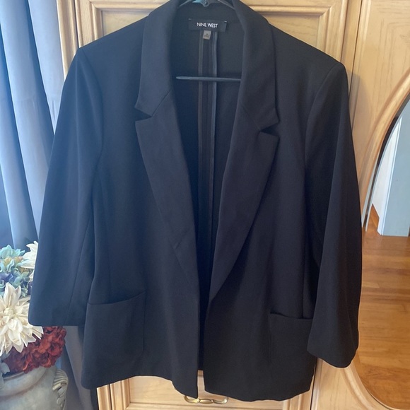 Nine West Open Front Blazer - Picture 7 of 8